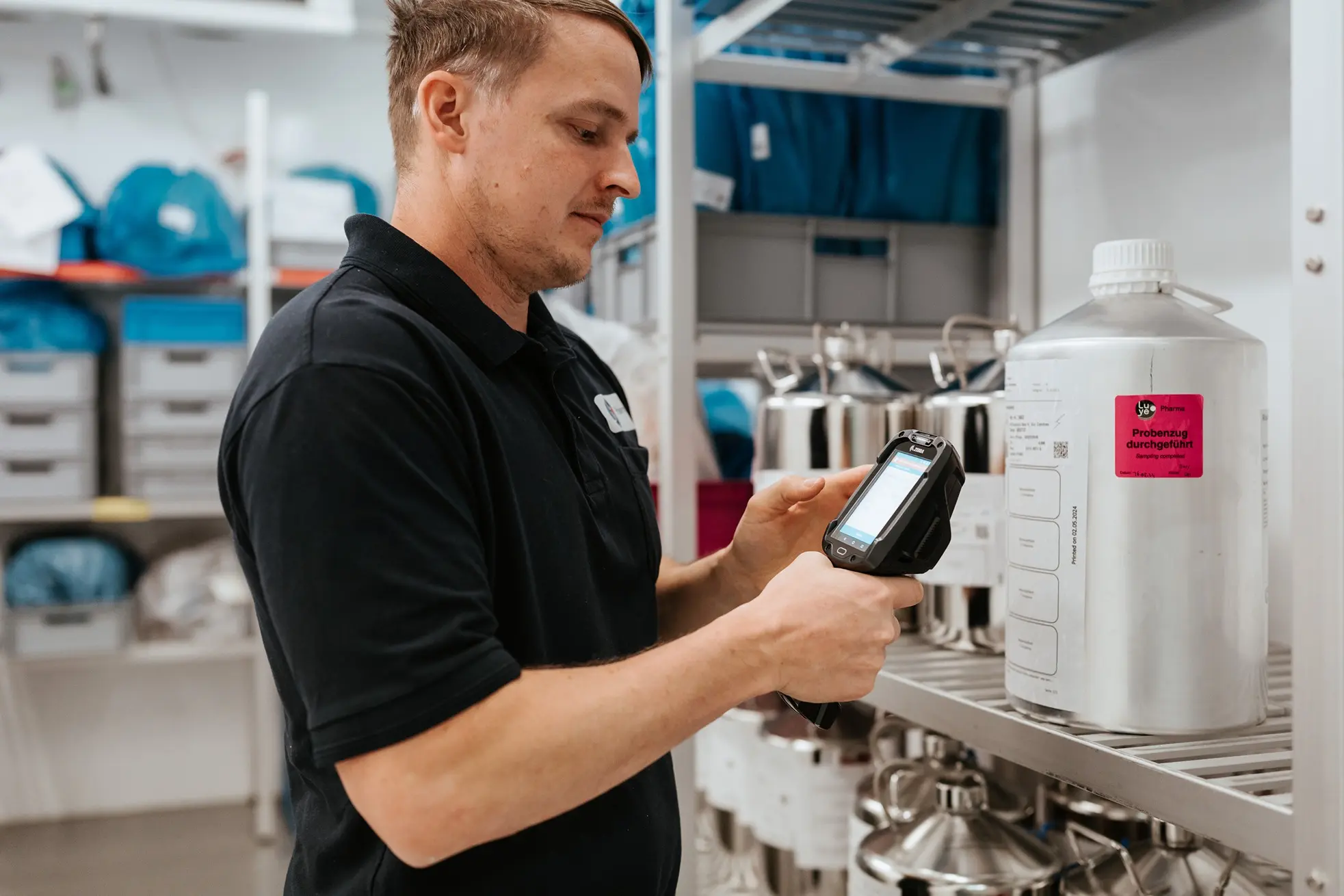 Effizientere Prozesse & Audits bei Luye Pharma dank mobiler SAP-Lagerlösung